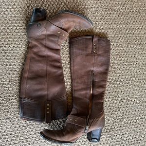 Brown Born boots